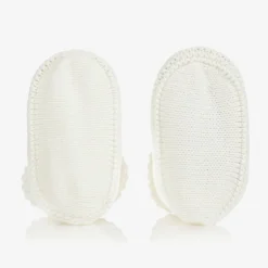 Mayoral Booties|Booties*Ivory Knitted Booties