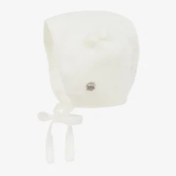 Artesanía Granlei Coats & Jackets*Ivory Knitted Coat & Hat Set