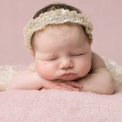 Cute Cute Hair Accessories*Ivory Lace Headband