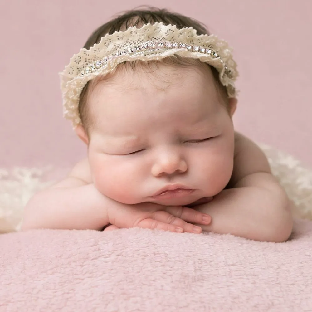 Cute Cute Hair Accessories*Ivory Lace Headband