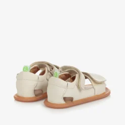 Tip Toey Joey First Walkers|First Walkers*Ivory Leather Baby Sandals