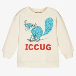 Gucci Tops*Ivory Logo Baby Sweatshirt
