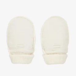 Joha Gloves & Mittens|Gloves & Mittens*Ivory Merino Wool Baby Mittens