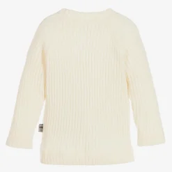 Joha Tops|Tops*Ivory Merino Wool Sweater