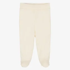 NaturaPura Trousers|Trousers*Ivory Organic Cotton Bunny Baby Trousers