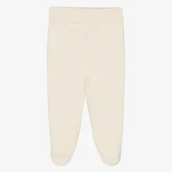 NaturaPura Trousers|Trousers*Ivory Organic Cotton Bunny Baby Trousers