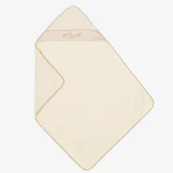 NaturaPura Towels & Robes*Ivory Organic Cotton Hooded Towel (100cm)