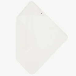 Petit Bateau Gifts|Towels & Robes*Ivory Organic Cotton Hooded Towel (77cm)