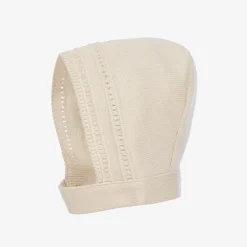 NaturaPura Hats*Ivory Organic Cotton Knit Bonnet