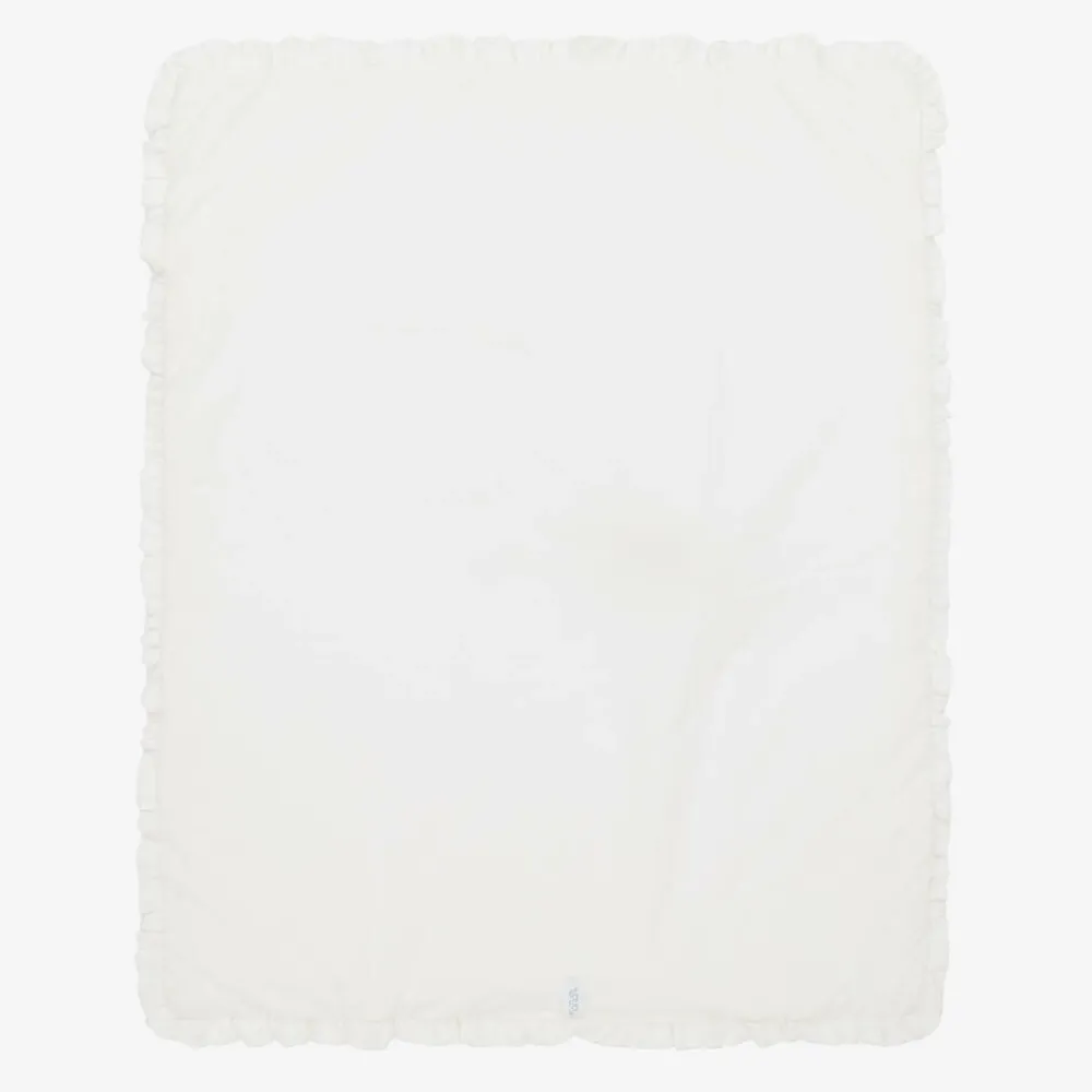 Nanán Blankets & Shawls*Ivory Padded Blanket (85cm)