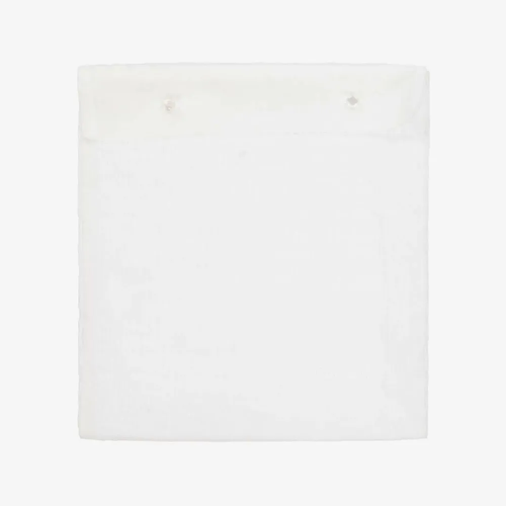 Nanán Blankets & Shawls*Ivory Padded Blanket (85cm)