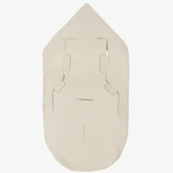 Elodie Footmuffs*Ivory Padded Car Seat Baby Nest (80cm)