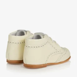 Childrens Classics Brogues|Brogues*Ivory Patent Leather Boots