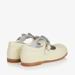 Childrens Classics Bar Shoes|Bar Shoes*Ivory Patent Leather Shoes