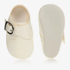 Early Days Baypods Pre Walkers|Pre Walkers*Ivory Patent Pre-Walker Shoes