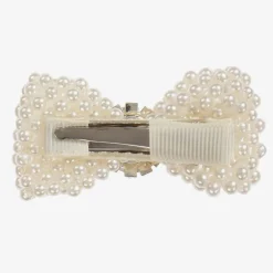 Cute Cute Hair Accessories*Ivory Pearl Hair Clip (6cm)
