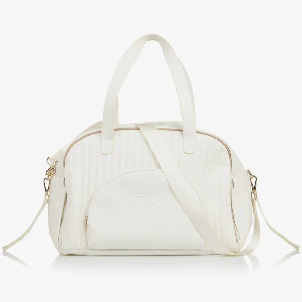 Mayoral Bags*Ivory Quilted Changing Bag (44cm)
