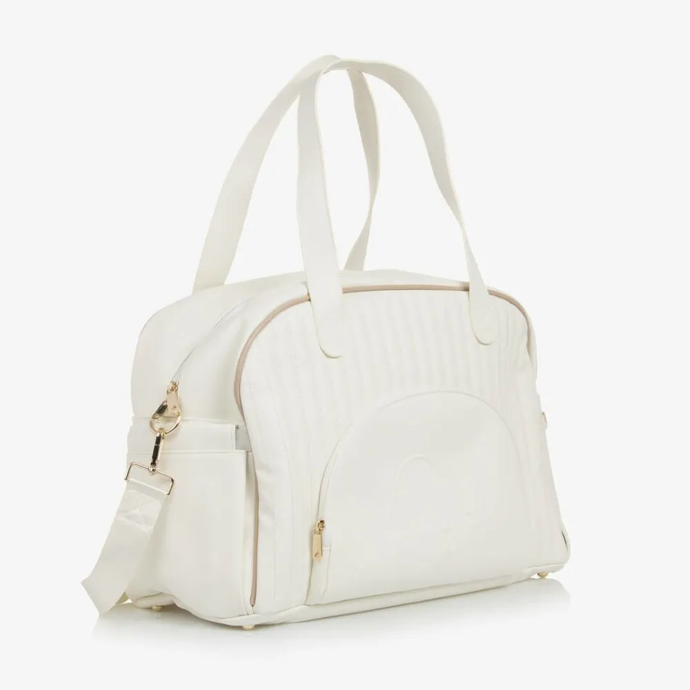 Mayoral Bags*Ivory Quilted Changing Bag (44cm)