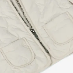 Emporio Armani Coats & Jackets|Coats & Jackets*Ivory Quilted Eagle Logo Baby Jacket