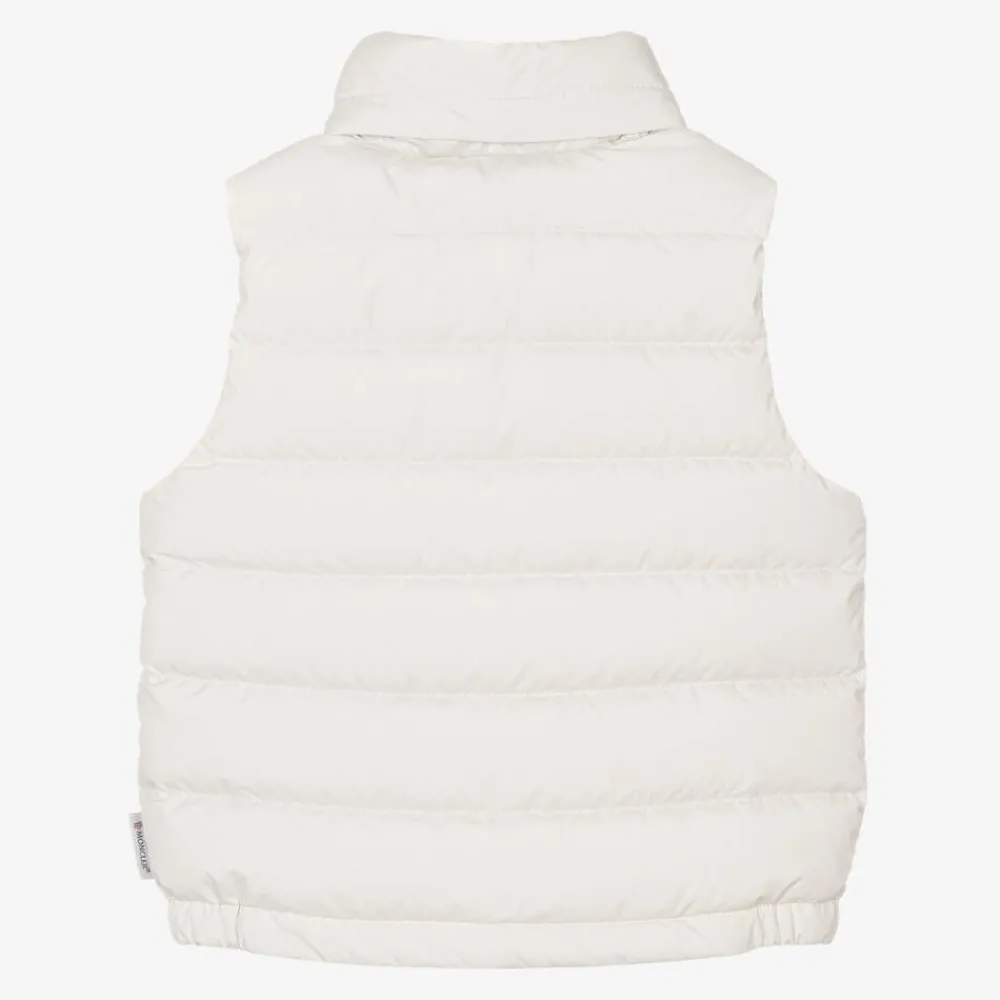 Moncler Enfant Coats & Jackets|Coats & Jackets*Ivory Rafael Down Gilet