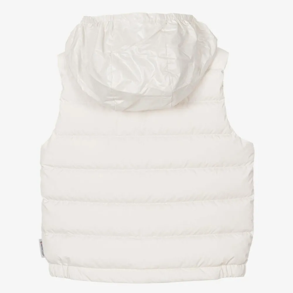 Moncler Enfant Coats & Jackets|Coats & Jackets*Ivory Rafael Down Gilet