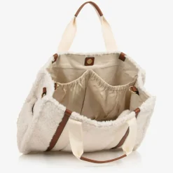 Chloé Gifts*Ivory Sherpa Fleece Changing Bag (41cm)