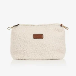 Chloé Gifts*Ivory Sherpa Fleece Changing Bag (41cm)