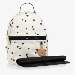Mayoral Gifts*Ivory Spot Changing Backpack (34cm)