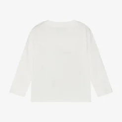 Moschino Baby Tops*Ivory Teddy Bear Cotton Top