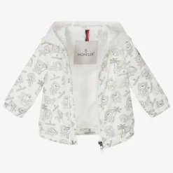 Moncler Enfant Coats & Jackets*Ivory Teddy Bear Hooded Fynn Jacket