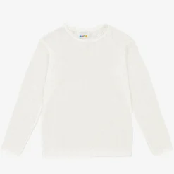 Joha Underwear*Ivory Thermal Wool & Silk Top