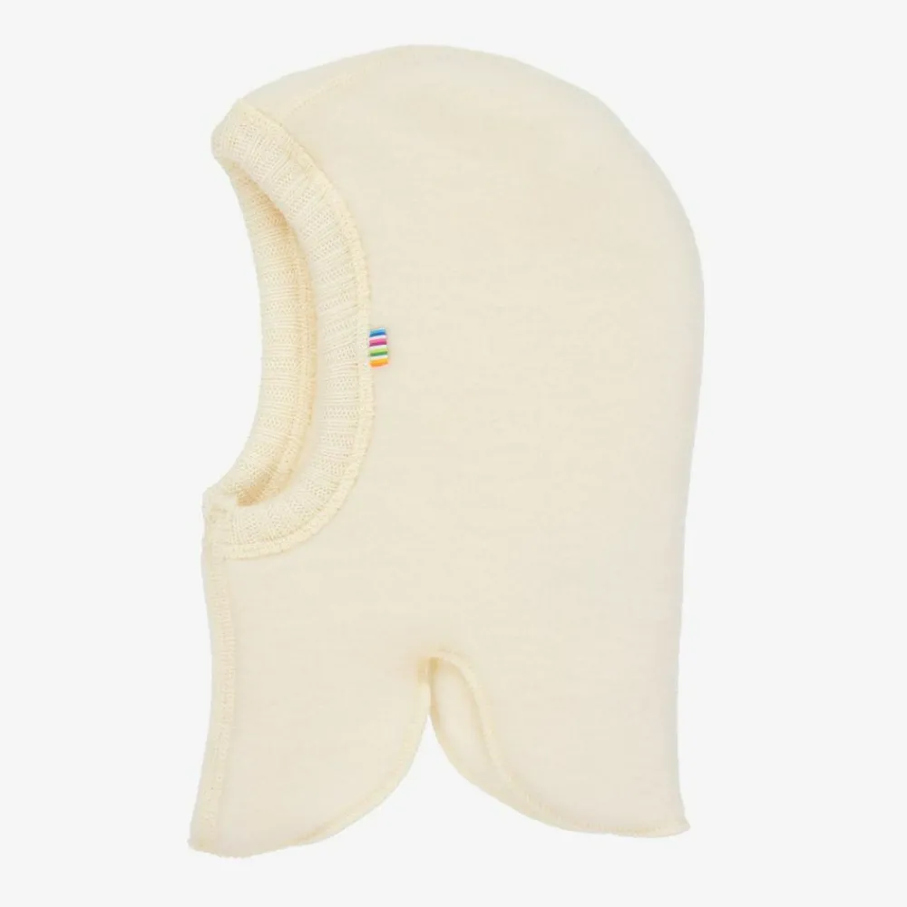 Joha Hats|Hats*Ivory Thermal Wool Balaclava