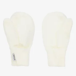 Sätila of Sweden Gloves & Mittens|Gloves & Mittens*Ivory Twiddle Knitted Baby Mittens