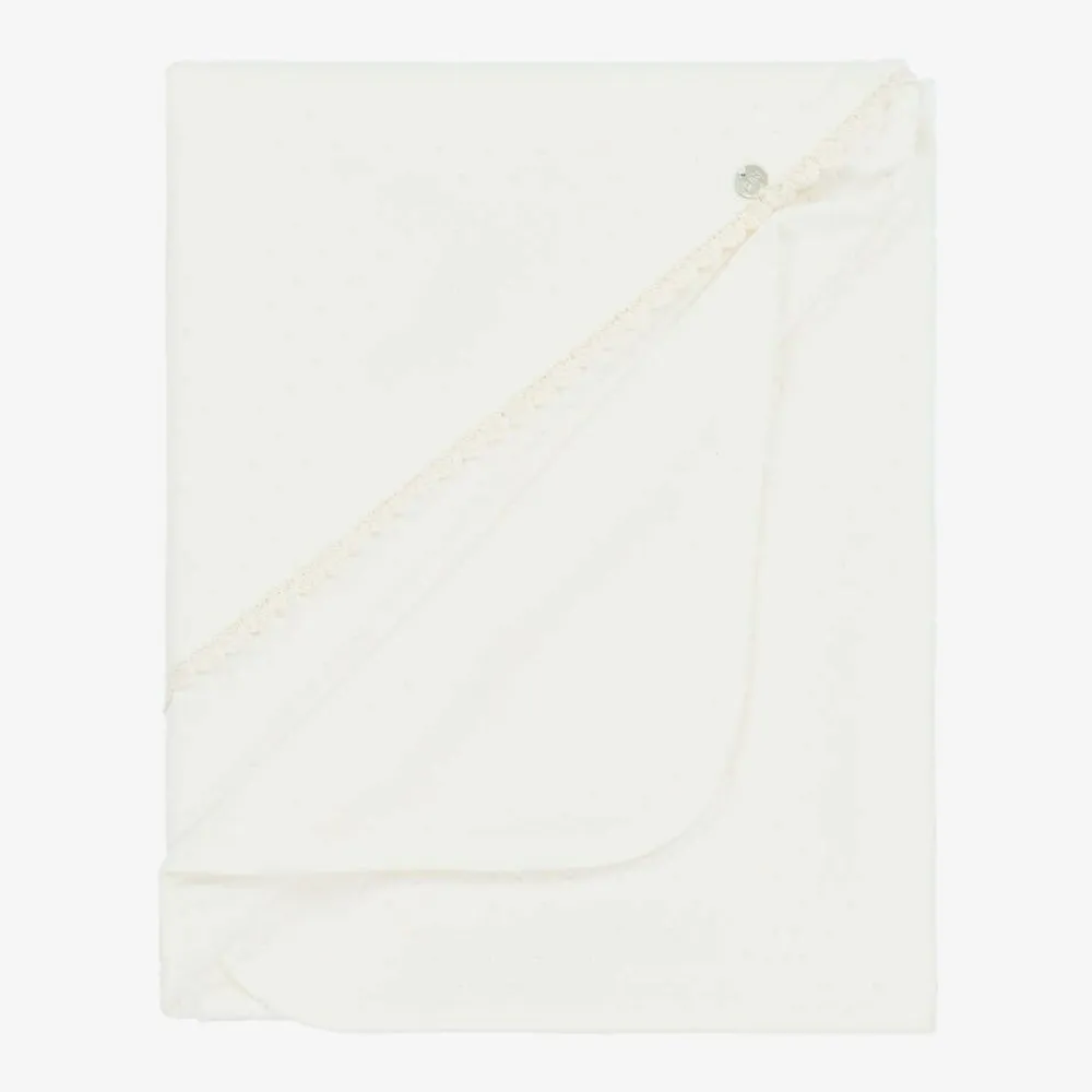Paz Rodríguez Gifts*Ivory Velour Baby Blanket (87cm)