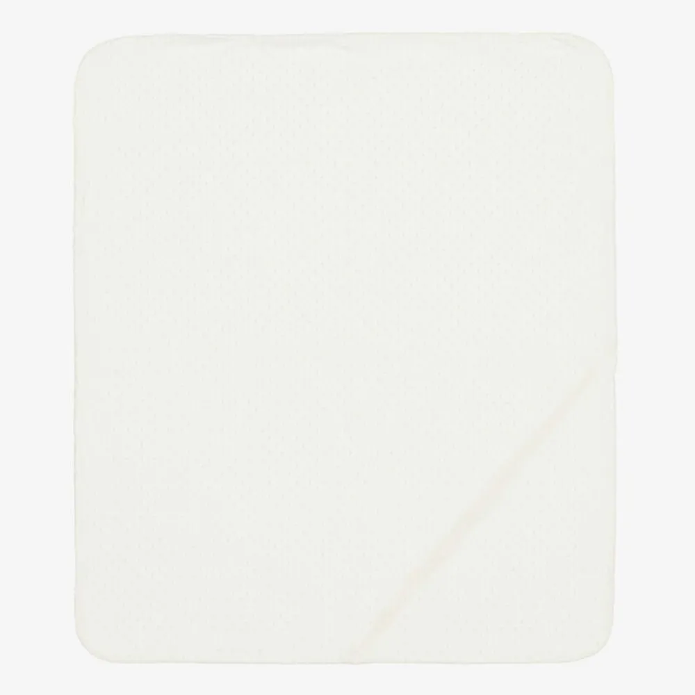 Paz Rodríguez Gifts*Ivory Velour Baby Blanket (87cm)