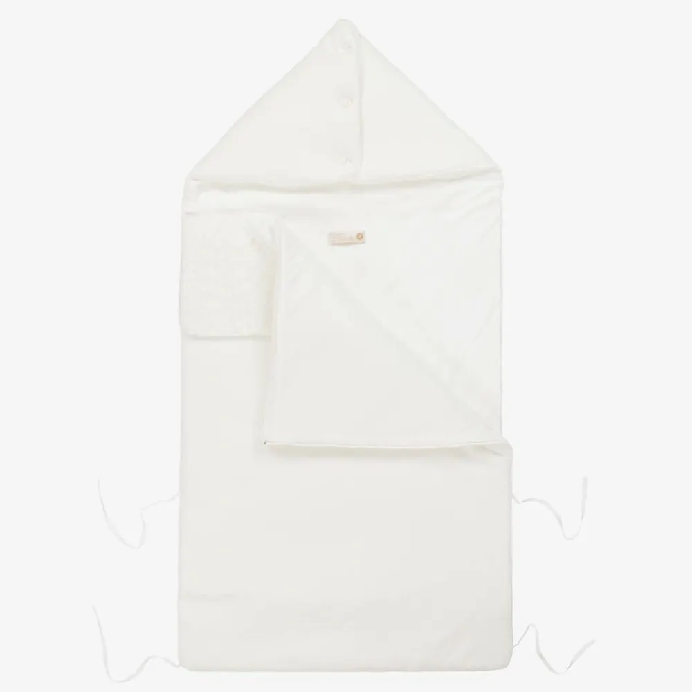 Pureté Du... Bébé Nests*Ivory Velour Baby Nest (87cm)