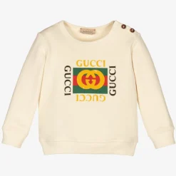 Gucci Tops*Ivory Vintage Logo Sweatshirt