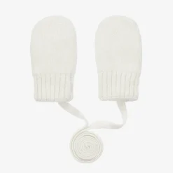 Jamiks Gloves & Mittens|Gloves & Mittens*Ivory Wool & Cashmere Baby Mittens