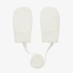 Jamiks Gloves & Mittens|Gloves & Mittens*Ivory Wool & Cashmere Baby Mittens