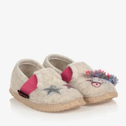 Giesswein Slippers|Slippers*Ivory Wool Unicorn Slippers
