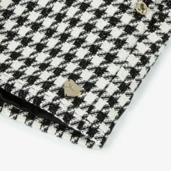 Guess Shorts*Junior Girls Black & White Houndstooth Shorts