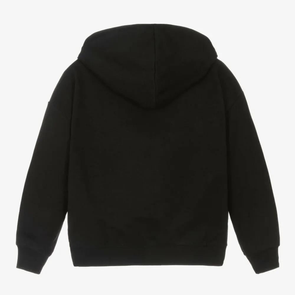 Guess Tops*Junior Girls Black Cotton Hoodie