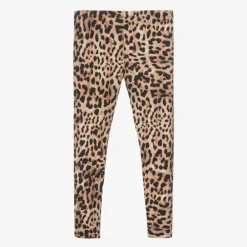 Guess Leggings*Junior Girls Cotton Leopard Print Leggings
