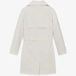 Guess Coats & Jackets*Junior Girls Ivory Trench Coat