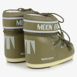 Moon Boot Snow Boots|Snow Boots*Khaki Green Icon Short Snow Boots