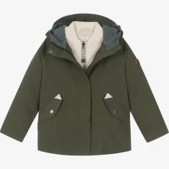 Töastie Coats & Jackets|Coats & Jackets*Khaki Green 2-in-1 Waterproof Raincoat