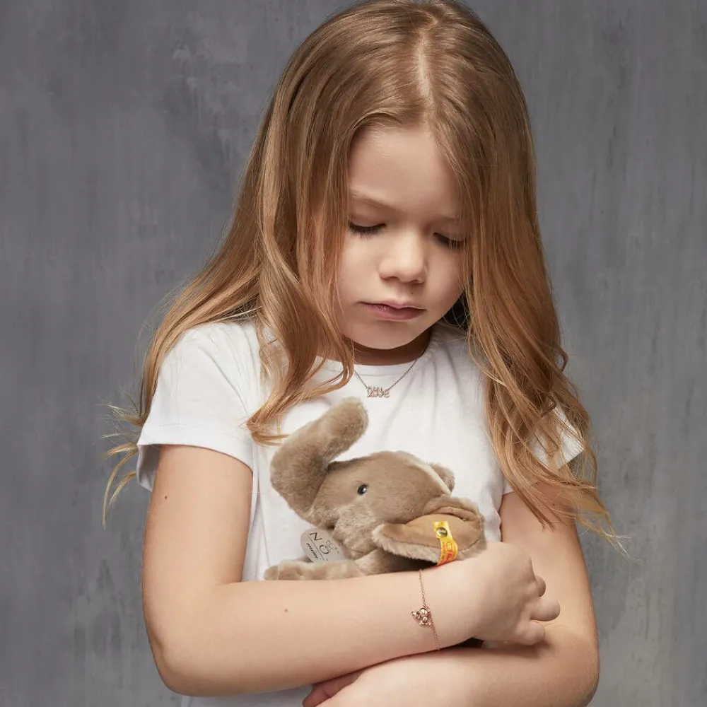 NOA Mini Jewellery|Jewellery*18kt Rose Gold Diamond Elephant Bracelet