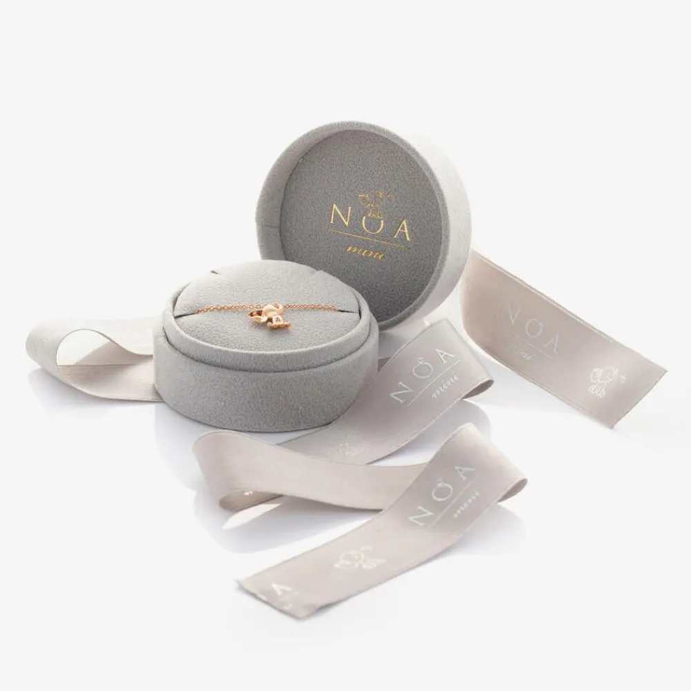 NOA Mini Jewellery|Jewellery*18kt Rose Gold Diamond Elephant Bracelet