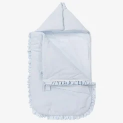 Nanán Nests*Light Blue Cotton Jersey Baby Nest (80cm)