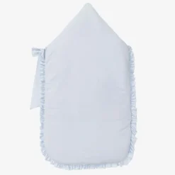 Nanán Nests*Light Blue Cotton Jersey Baby Nest (80cm)